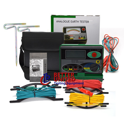 Resolution 0.01Ω Soil Resistivity Testing Equipment Digital Soil Tester