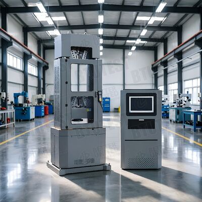 Servo Hydraulic UTM WAW Series Six-Column Dual Space ISO ASTM SGS 100-2000KN