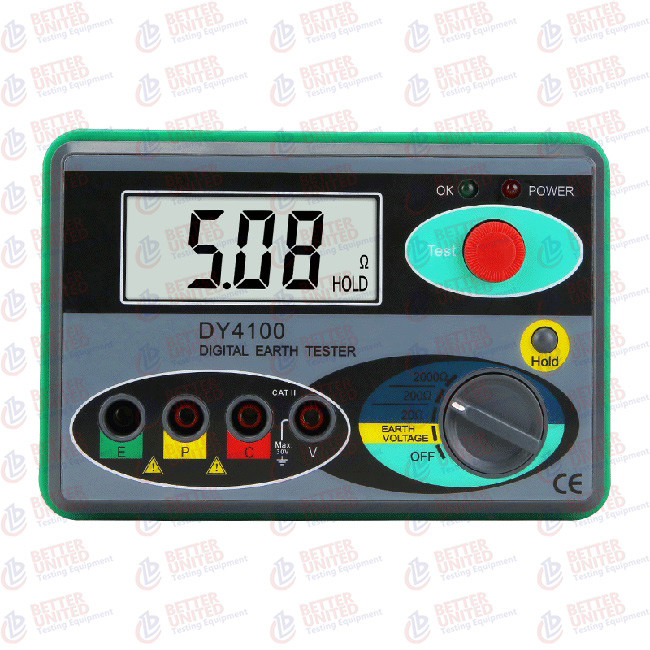 Resolution 0.01Ω Soil Resistivity Testing Equipment Digital Soil Tester
