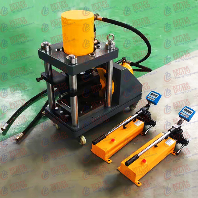 Resolution Ratio 0.01KN Shear Box Test Apparatus Rock Tester ASTM D5607